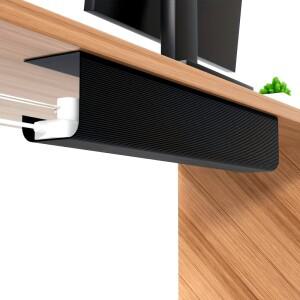 책상 아래 케이블 정리 트레이, 무타공 바구니, 정리함, 멀티탭 어댑터용, 유용함