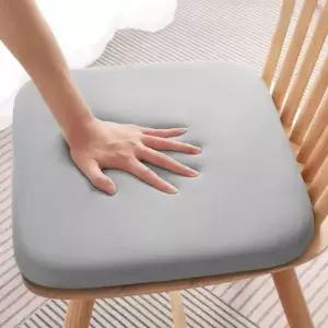 실크 메모리폼 방석 비행기 기내용 식탁 의자 사각 컴퓨터 게이밍 높은 수험생 운전 차 벤치 네모 끈 책상