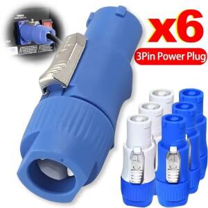 20A 파워콘 커넥터 남성 플러그 NAC3FCA 소켓 NAC3M 호환PA AC 케이블 250V 전원 어댑터 무대 조명 LED 스