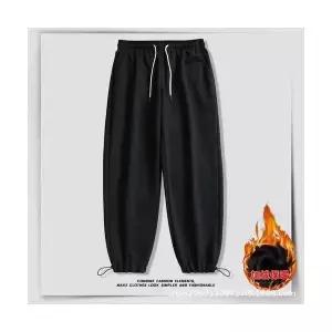 엘럽 남자 바지 배기 가을 겨울 기모 도톰 조거 캐주얼 스트링 트레이닝 트렌드 원템4