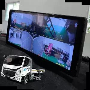 트럭전용 타타대우 더쎈 4채널블랙박스 호환 트럭커