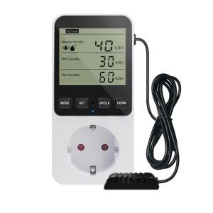 온도 컨트롤러 소켓, 습도 스위치, 온도조절기 EU 플러그, 230 V