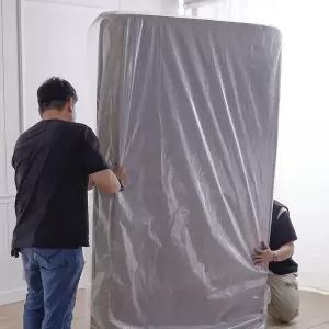 폼폼팩토리 침대 매트리스용 포장비닐 튼튼하고 두꺼운 이사 다용도 대용량 대형봉투 매트비닐