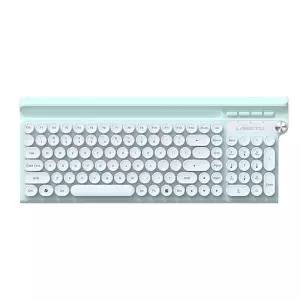 레트로 조약돌 마카롱 유선 귀여운 무소음 립스틱 감성 키보드(1)