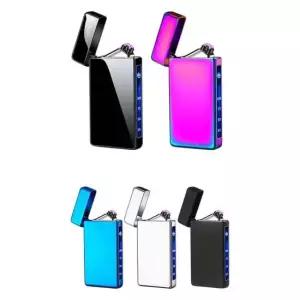 신개념 더블 아크 플라즈마 라이터 USB 충전 전기라이터 5컬러