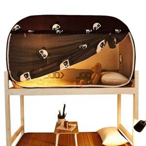 1인용 실내 난방텐트 싱글 겨울 침대위 침대난방텐트 누빔 1인