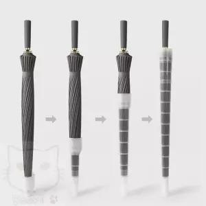 두리 차량용우산거치대 빗물받이캡커버 우산커버 장우산 자바라 케이스