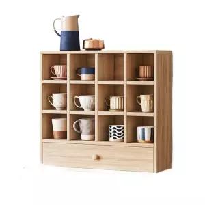 엔틱 머그컵 수납장 진열장 진열대 전시대 벽걸이 선반