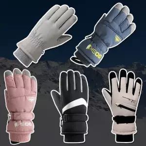 스노우 보드 장갑 스키 눈싸움 남성 성인 방한 아이스링크 방수 여성 분실방지 손목 스트랩