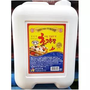 대용량 말통 회초장 13K 횟집 초고추장 식당 업소용