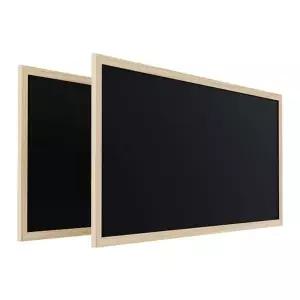 벽걸이 칠판 메모 블랙 40X60cm 대형 카페메뉴판 (KYR-WFGW43C)