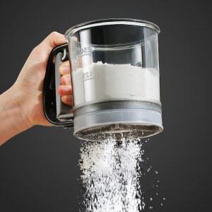 미가루채 채망 베이킹 거름채 500 전동 진동 가루 기계 휴대용 미니 스크린 고운망