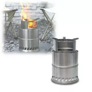 [룽스]미니 숯불피우기 불멍 화로대 숯불 화목 우드스토브