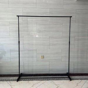 대형 프레임 백월 배너 소형 철제 포토월 포토존현수막 블랙