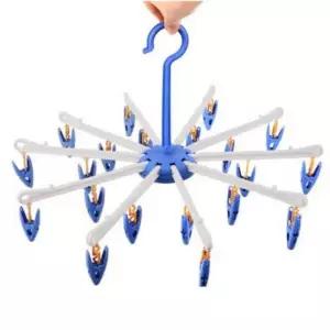 접이식 공간활용 모빌형 양말 빨래 미니 고리형 건조대 천장