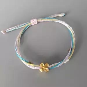 끈팔찌 소원 행운 우정 오색실팔찌