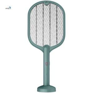 전기모기채 충전식 파리채 가정용 충전형 모기 퇴치 모기퇴치기 3IN1 블루 강한