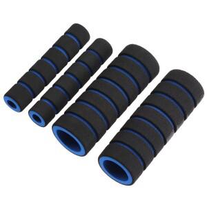 폼논슬립 오토바이 자전거 핸들바 브레이크 클러치 레버 그립 커버 스폰지 4.3인치 2 쌍