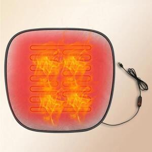 버스 시트 의자 히팅 패드 충전식 열선 시트 쿠션 빠른 가열 USB 커넥터 포함 차량용 가정용