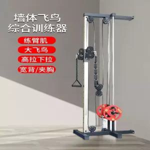 벽걸이 케이블크로스 플라이 상하조절 복근운동 가정용 홈트 운동기구