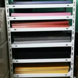 미술학원 종이진열대 도화지 진열대 학원 스케치북