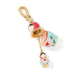 러시아 키체인 마트료시카 인형 키링 무도색 크리스마스