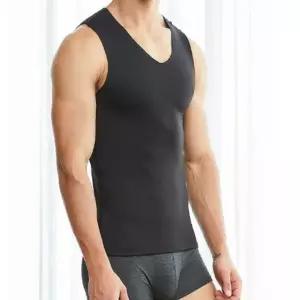 남자 2컬러 슬림핏 보온조끼 겨울 스티치기모 런닝 (WFKIV6Q)