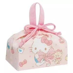 리본 도시락 보관 주머니 290x165x120mm 점심 보온 소풍 (WFKJJ2F)