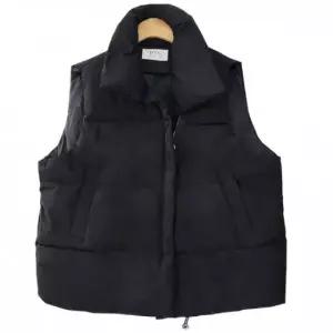 등원룩 조끼패딩 하이넥조끼 여자하이넥오버핏 패 (WFKJXGN)