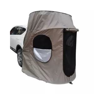 차박 도킹 베이지 캠핑 차량용 카 꼬리 텐트 차량
