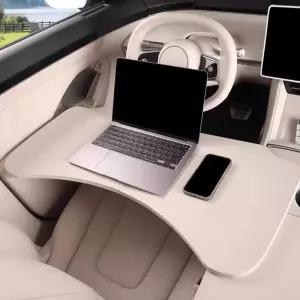 차량용테이블 캠핑 탁자 접이식 노트북 테이블