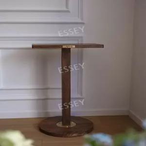 스피커 거치대 원목 스탠드 오디오 선반 받침대 우드 트레이