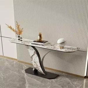 복도콘솔 폭족은 테이블 거실 장식장 현관 선반 철제 복도장 원목 북유럽