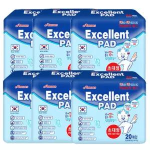 아몬스 엑설런트 패드 초대형 20매 X 6개 (120매 76cmX60cm)