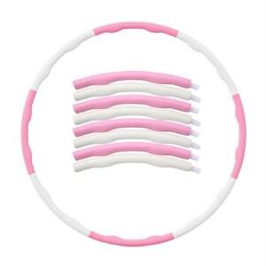 소하피 홈트레이닝 뱃살 다이어트 뷰티라인 간편조립 무게조절 프리미엄 기본형 훌라후프 1kg