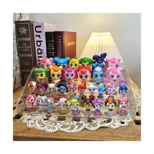 티니핑 피규어 크릴 케 뱃지 코코지띠 리함 보관함 진열대 선반 장 리 매니큐어 립틱 받침대