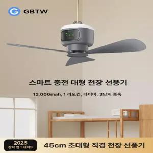 무선 실링팬 캠핑 무소음 타프팬 전기선풍기 실링펜 대형 천장