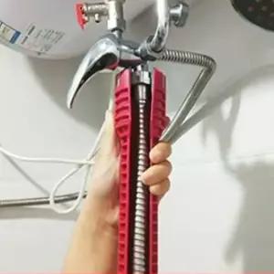 만능 수전 전용 렌치 너트 풀기 파이프 렌지 볼트 세면대 교체 공구 싱크대 렌찌 변기 수리 배관 스패너