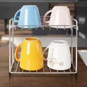 컵정리함 ORQ065U1 머그컵정리대 테이블선반 소 주방