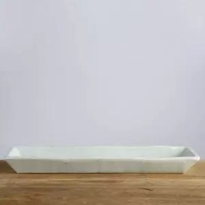 이천도자기 541NWL86 판주물럭 직사각볼 2호 36cm 그릇 식기