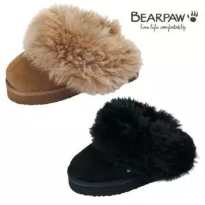 슈즈여성 MONICA 천 연소가죽 연양모피 양털 슬리퍼 2컬러 K2928QDWEGR2138099