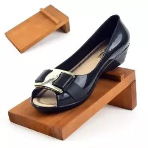 신발 원목 경사형 보관대 구두 정리대 진열장