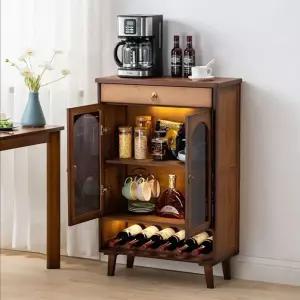 주방 커피머신받침대 정수기다이 쇼케이스 홈카페장식장 보조수납장 원목