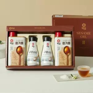 CJ 백설 고소함가득 참기름 A호, 1개