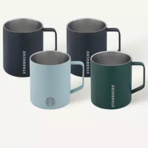 스타벅스 데비 스텐 머그컵 4P 세트 기념 선물 414ml BNA