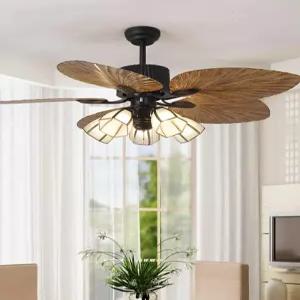 천장조명 엔틱실링팬 레트로조명 무소음 카페 주택 빈티지 철제 인버터 인테리어 저소음