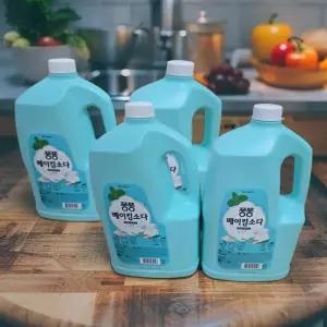 [LG생활건강] LG생활건강 퐁퐁 베이킹소다 주방세제 3L x 4개