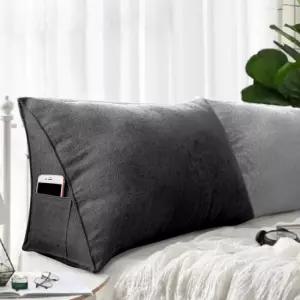 대형 등받이 쿠션 바디필로우 소파형 침대 등쿠션 삼각형 다리받침