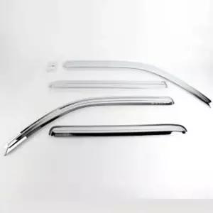 더블캡 창문 선바이저 크롬 썬바이저 봉고3 빗물받이