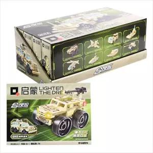 인라이튼8종조립블럭 42202 8개1박스블록 미니 키즈장난감 조블록 선물 만들기 놀이 완구 어린이 조블럭 조